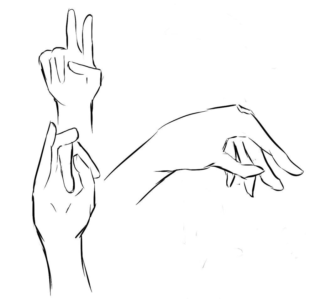 Anime Hand Practice by MikaAlaMode on DeviantArt
