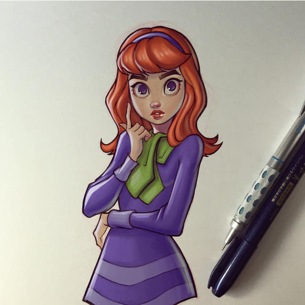 Daphne from Scooby Doo src=MC deviation stack