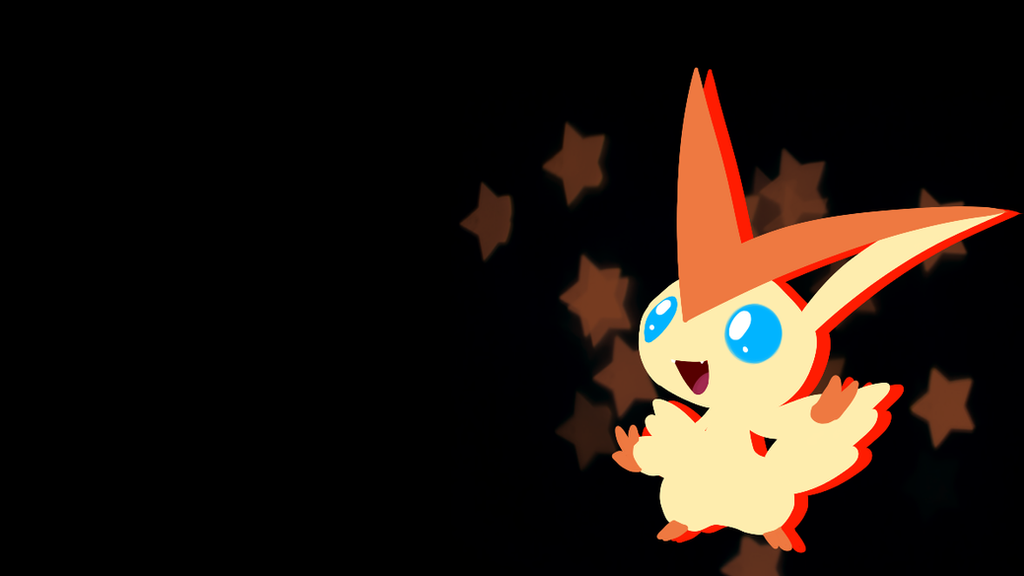 . Pokemon Wallpaper . Victini . by FlowsBackgrounds on