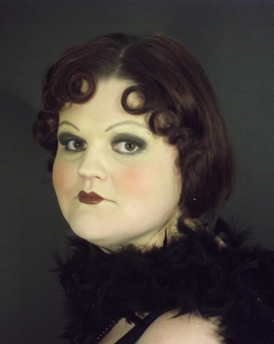1920s Flapper Make Up Look By Punkd Pyroshadow On DeviantArt