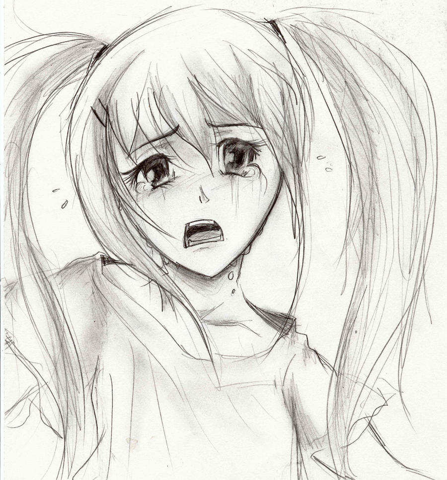 Crying Girl by Luisabel123 on DeviantArt