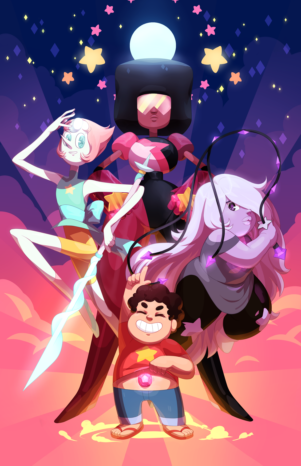 We Are The Crystal Gems by uixela on DeviantArt