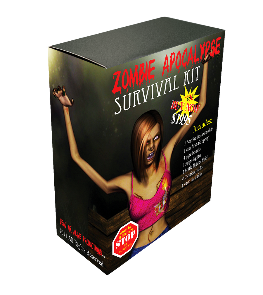 Zombie Apocalypse Survival Kit by lilsmidget on DeviantArt