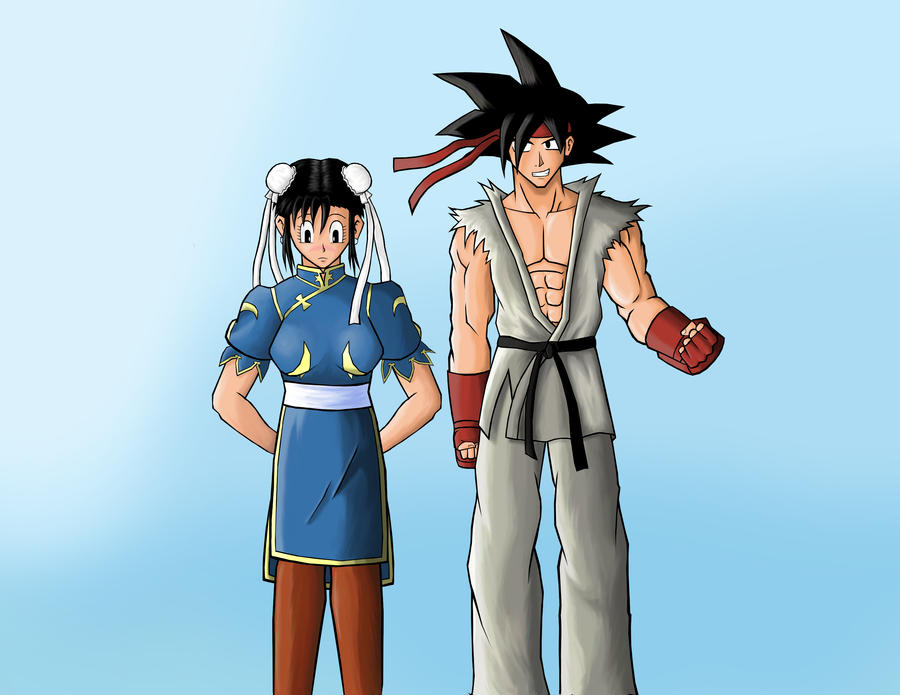 Goku and chichi cosplay