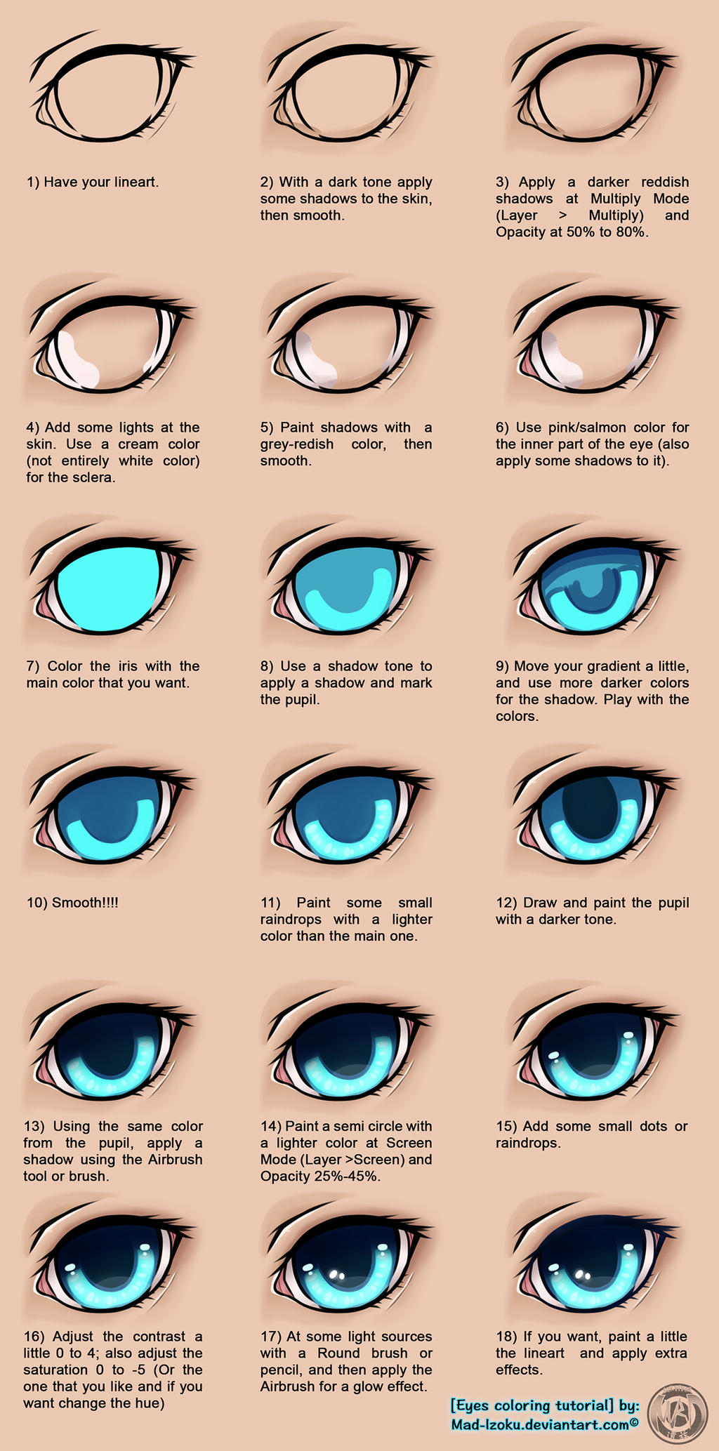 [Eyes Coloring Tutorial by Mad-Izoku] by Mad-Izoku on DeviantArt