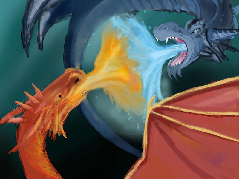 Blue Dragon Vs Red Dragon