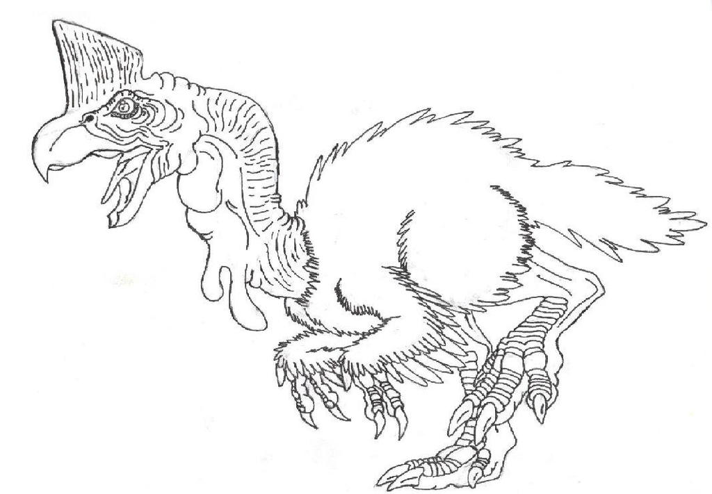Super Terror Bird:Cthonoraptor by Dodger-the-Hedgehog on DeviantArt