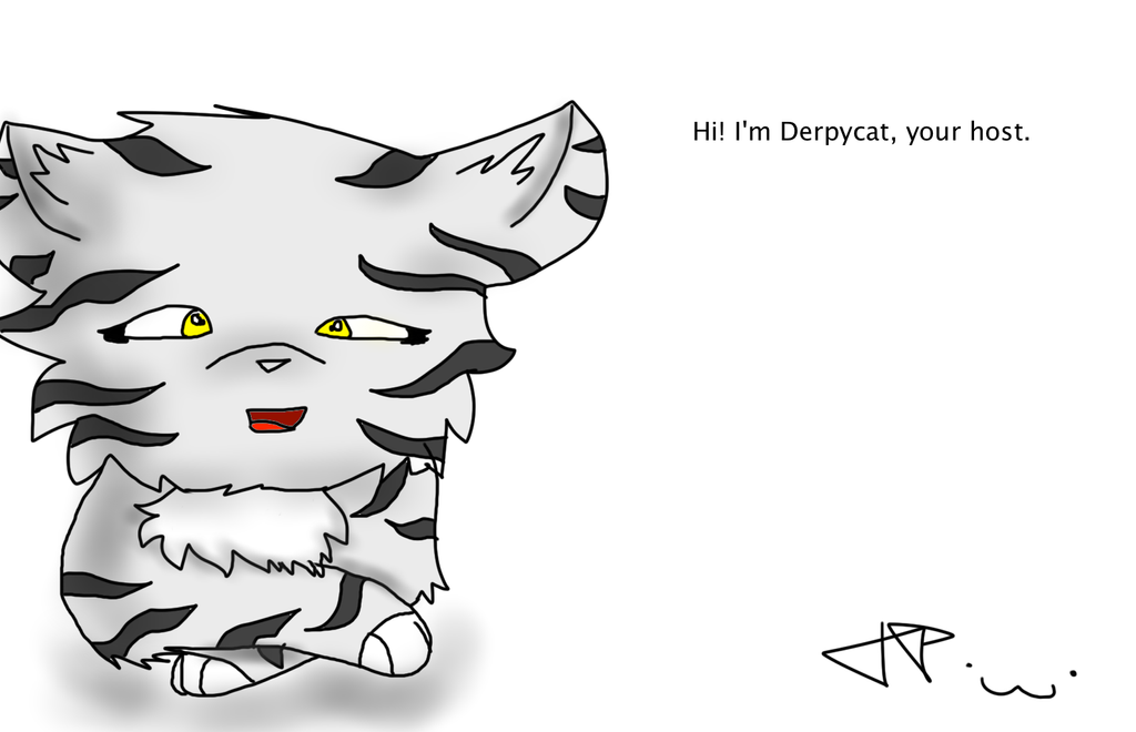 Derpy Cat by Kuli-Nari on DeviantArt