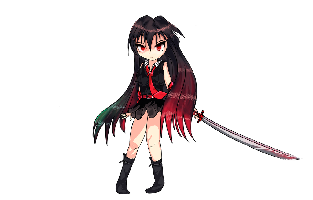 Akame (without background) by DashyDo on DeviantArt