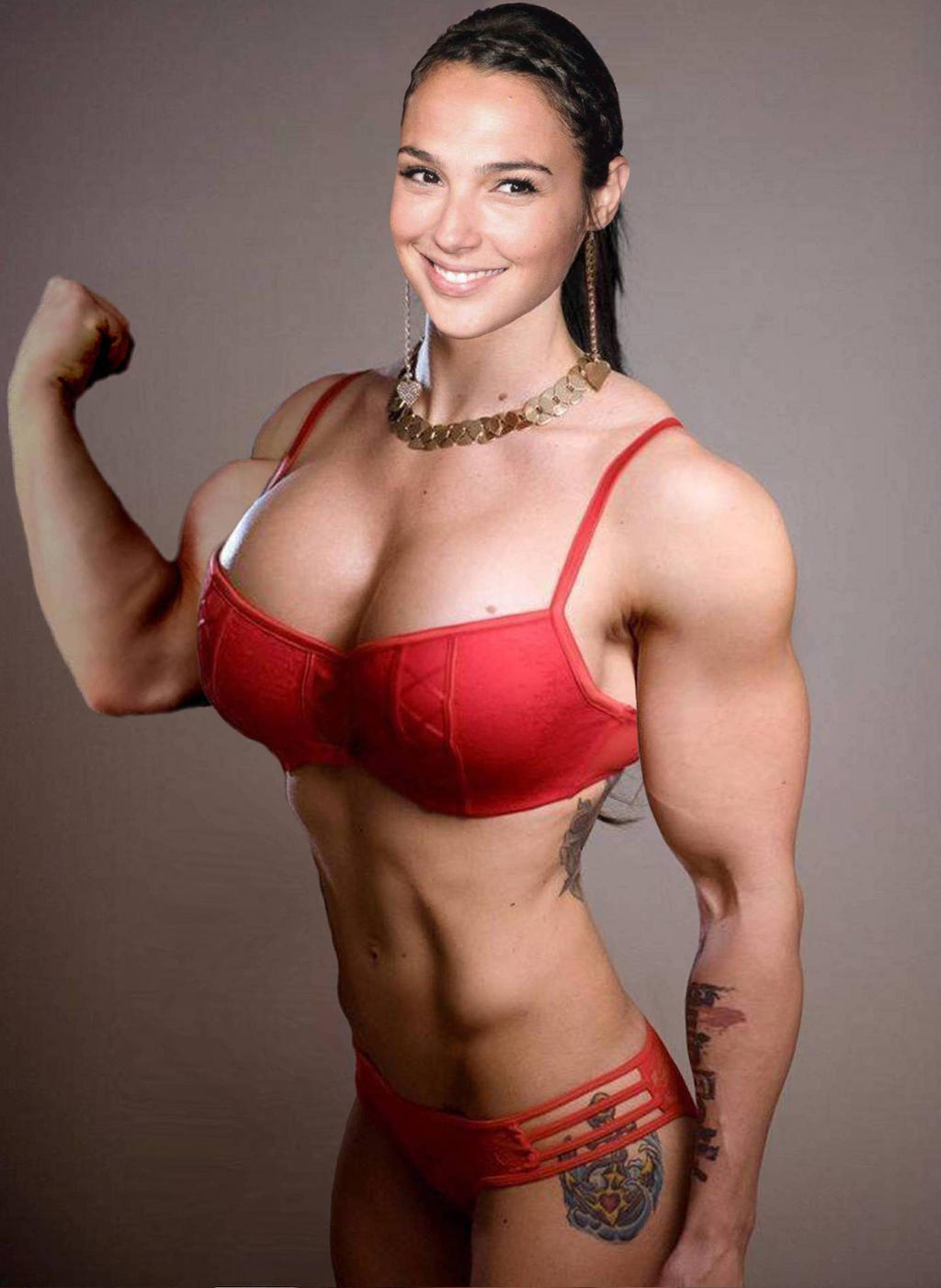 Mature Busty Muscle 73