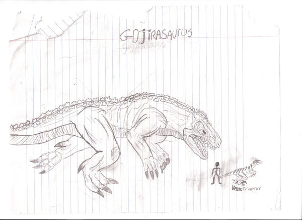 Jp4 Gojirasaurus By Gyaos2008 On Deviantart