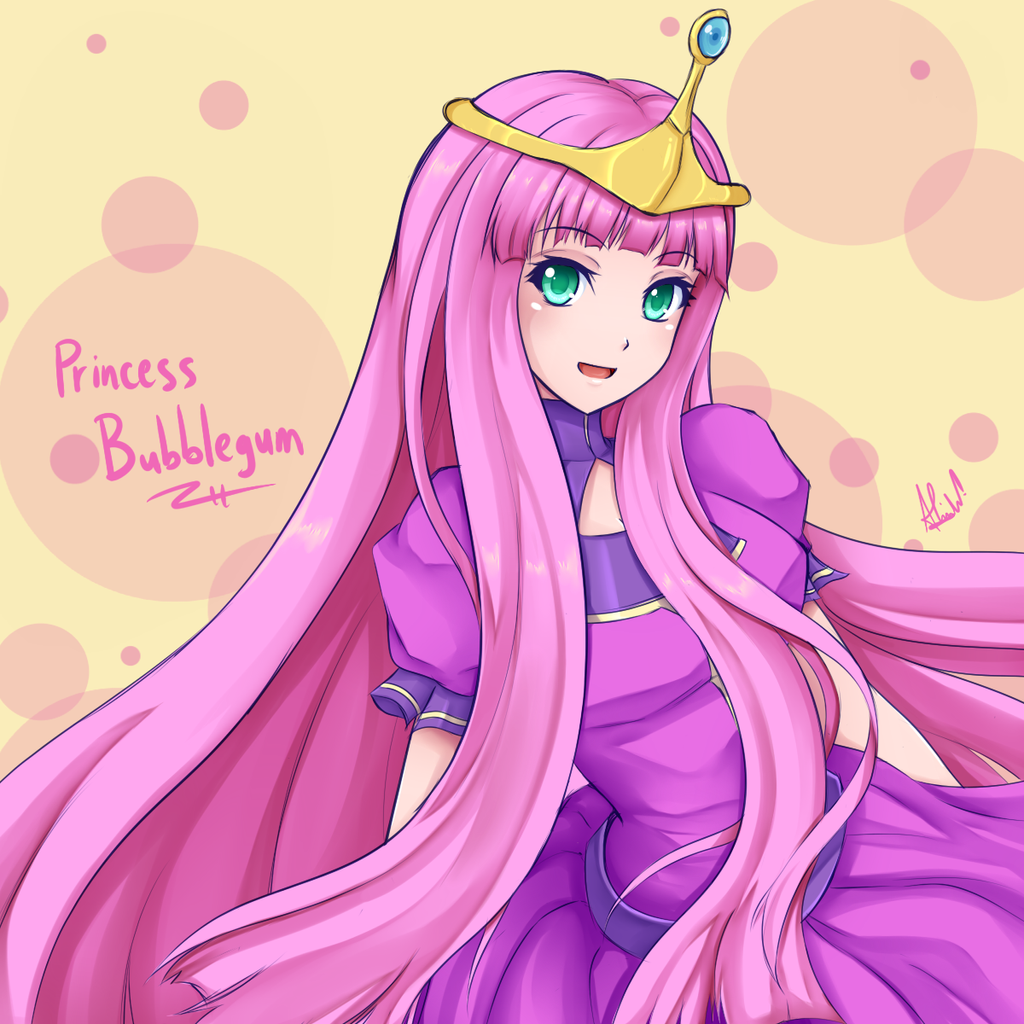 Princess Bubblegum by V-Nix on DeviantArt