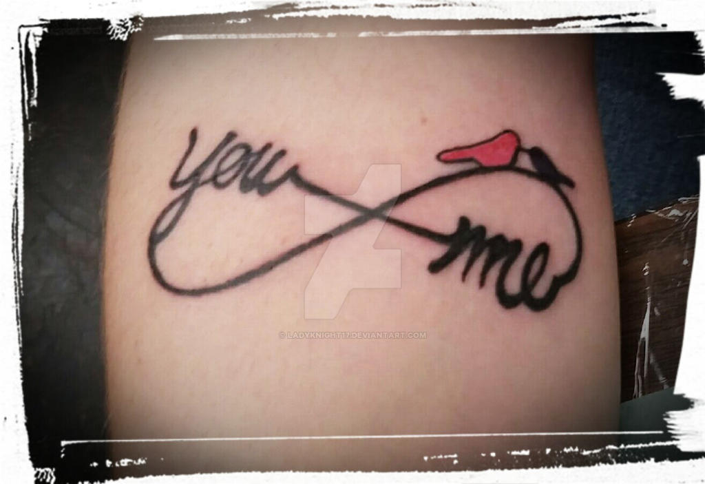 You and me tattoo design