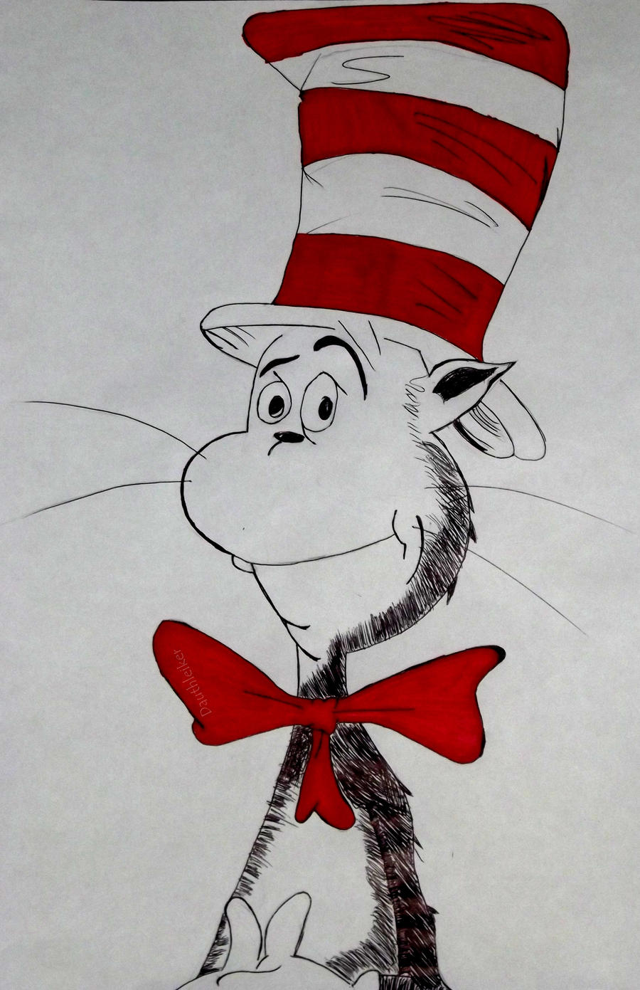 The cat in the hat Dr Seuss by Dauthleiker on DeviantArt