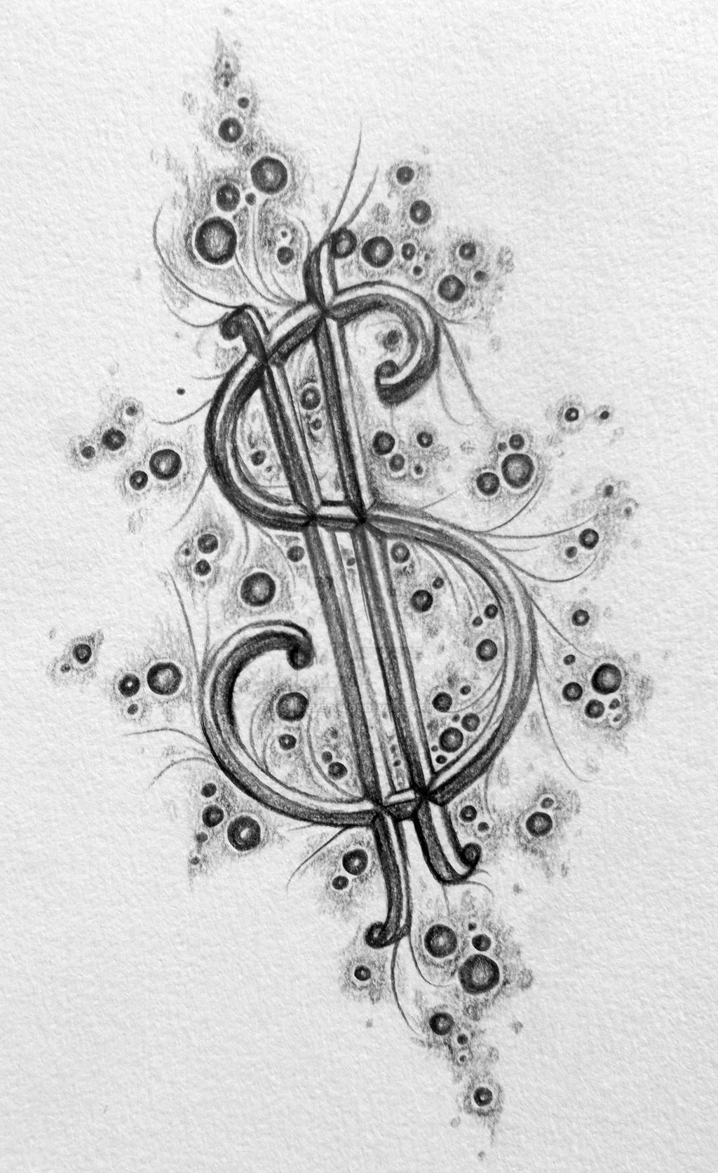 Money Tattoo Design by Liquidemerald5 on DeviantArt