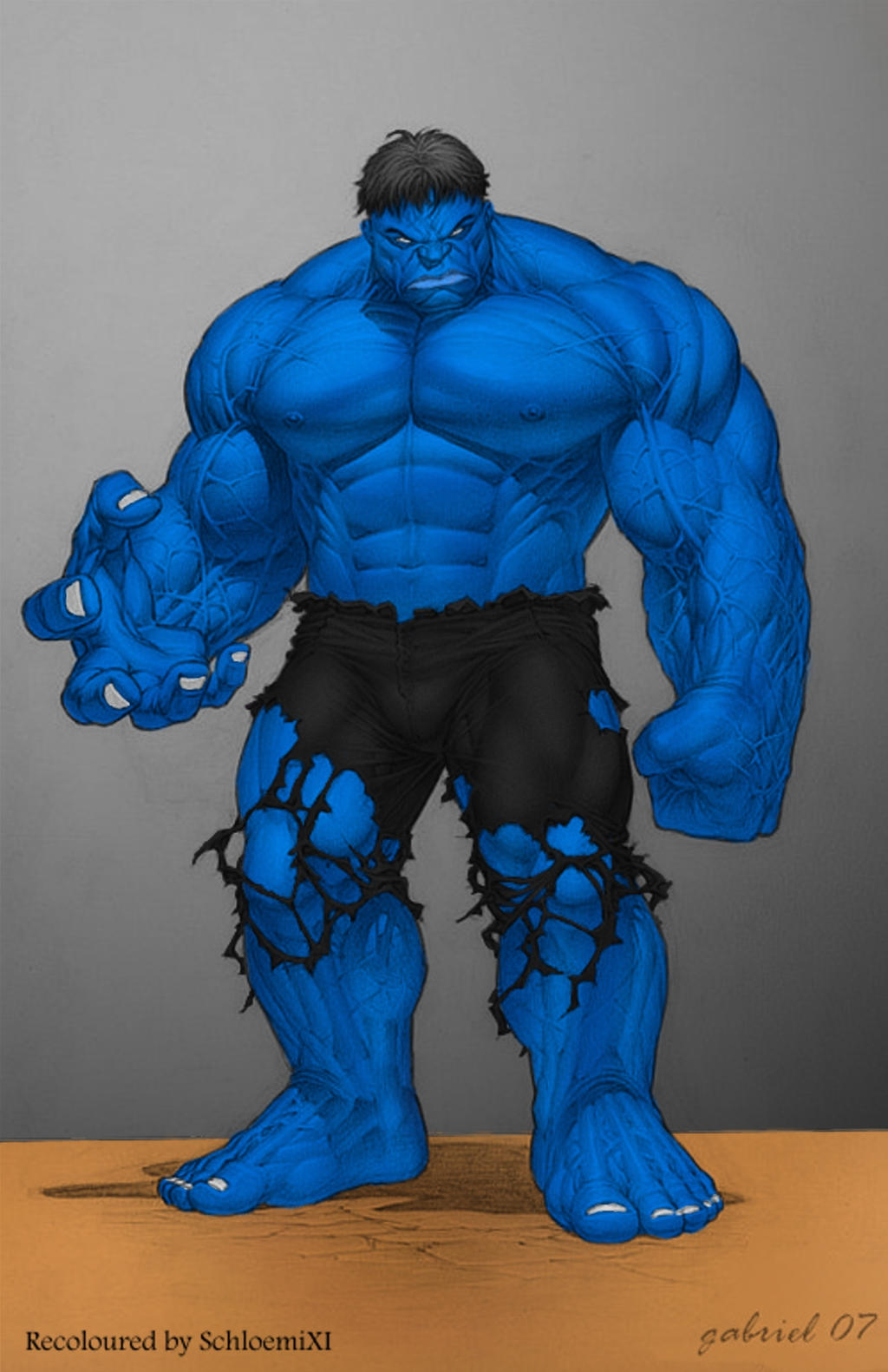 Image result for blue hulk