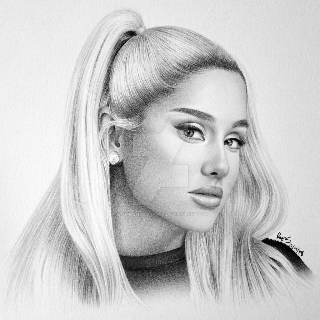 Ariana Grande by FromPencil2Paper on DeviantArt