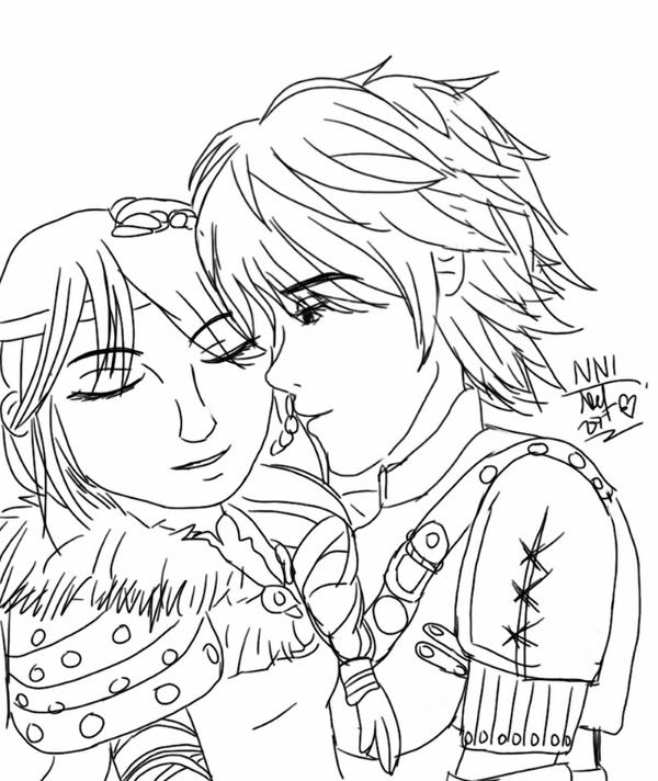 Hiccup and Astrid by astridandhiccup121 on DeviantArt