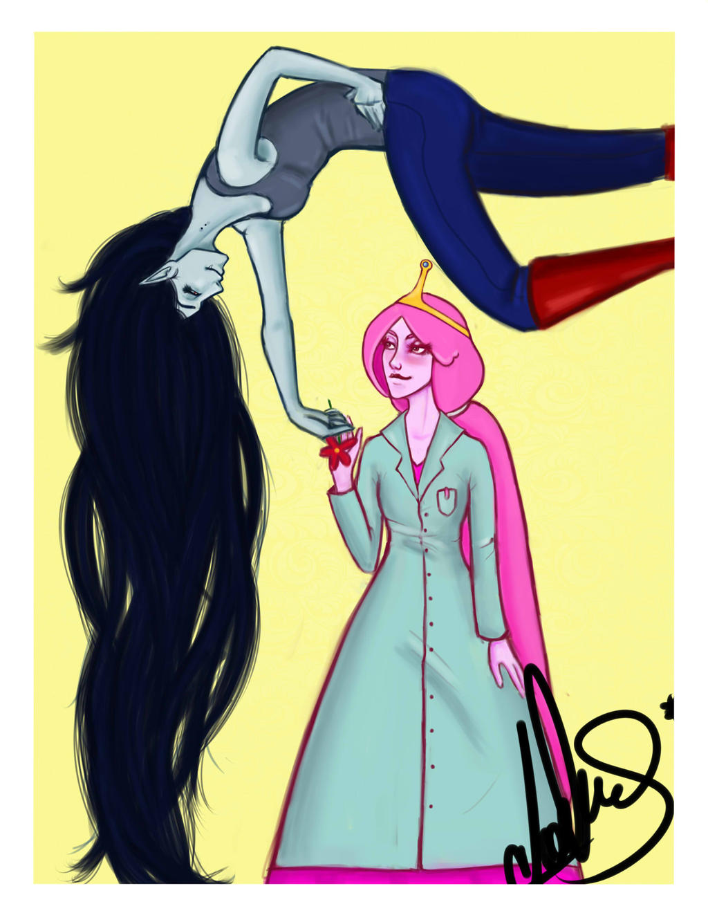 PB and Marceline by NaesCadence on DeviantArt