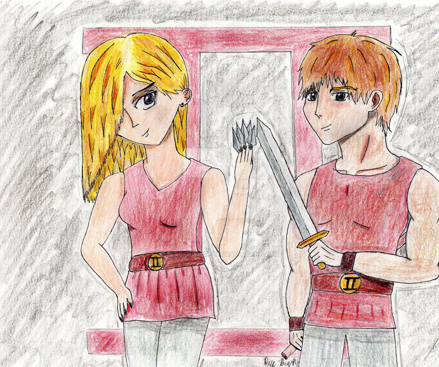 Cato and Clove of District 2 by BlackRoseOpal on DeviantArt