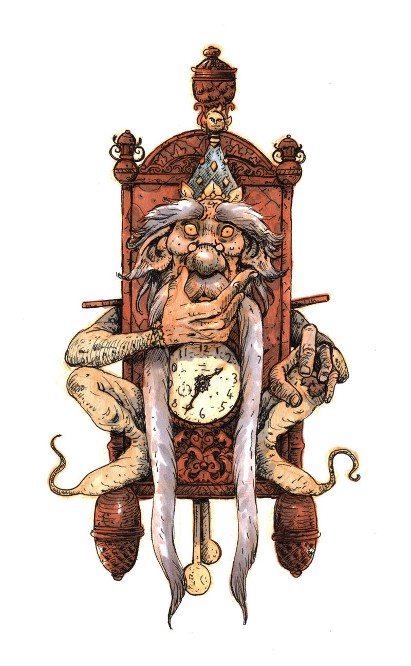 Inktober #28 - Grandfather Clock by eoghankerrigan on DeviantArt