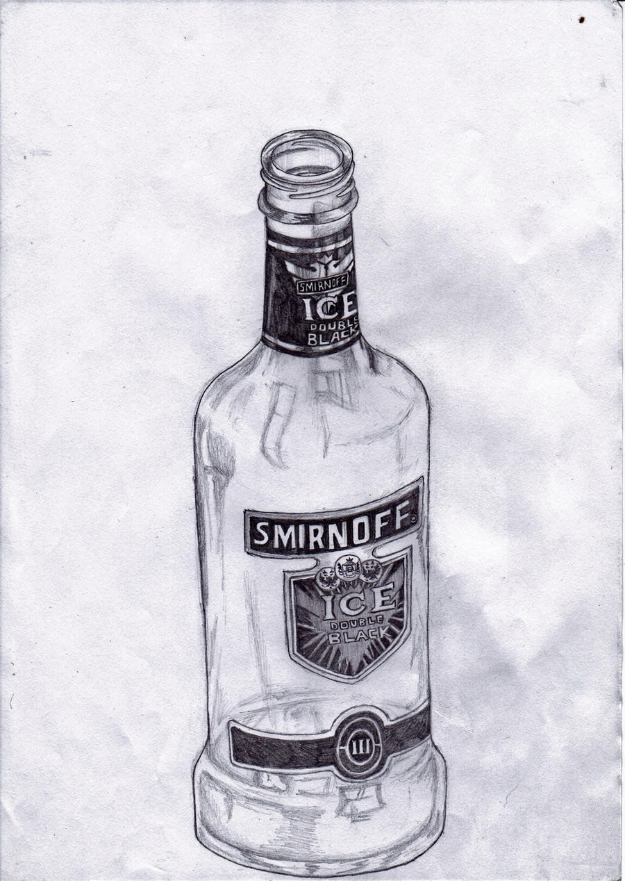 Smirnoff bottle by Icewolfelemental on DeviantArt