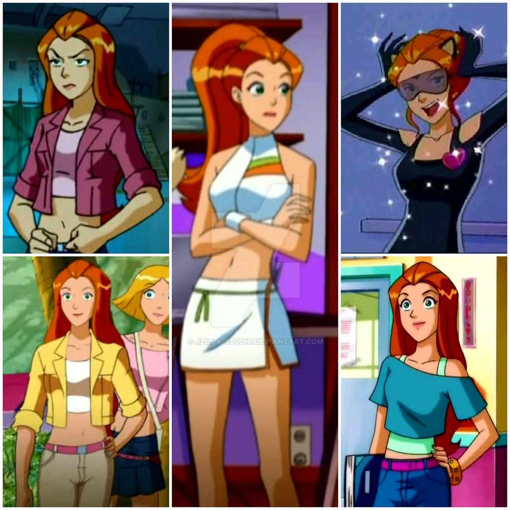 My Most Favorite Sam outfits in Totally Spies!!!!! by jzilla-studio on ...