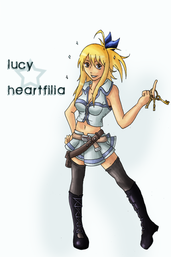 Lucy Heartfilia by Hitotsumami on DeviantArt