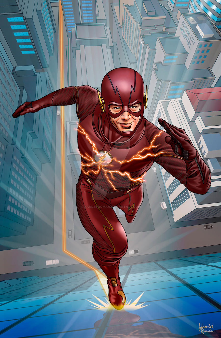 The Flash by hamletroman on DeviantArt