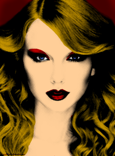 Practicing : Taylor Swift Pop Art by madebyalip on DeviantArt
