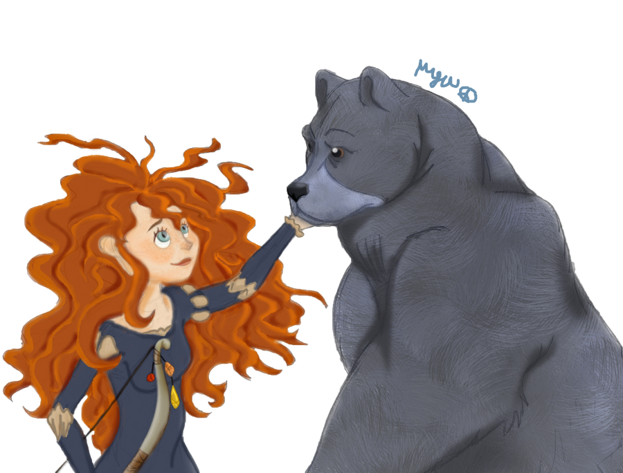 Image result for merida and bear