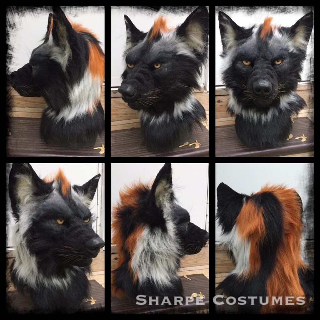 Black/rust werewolf by Sharpe19 on DeviantArt