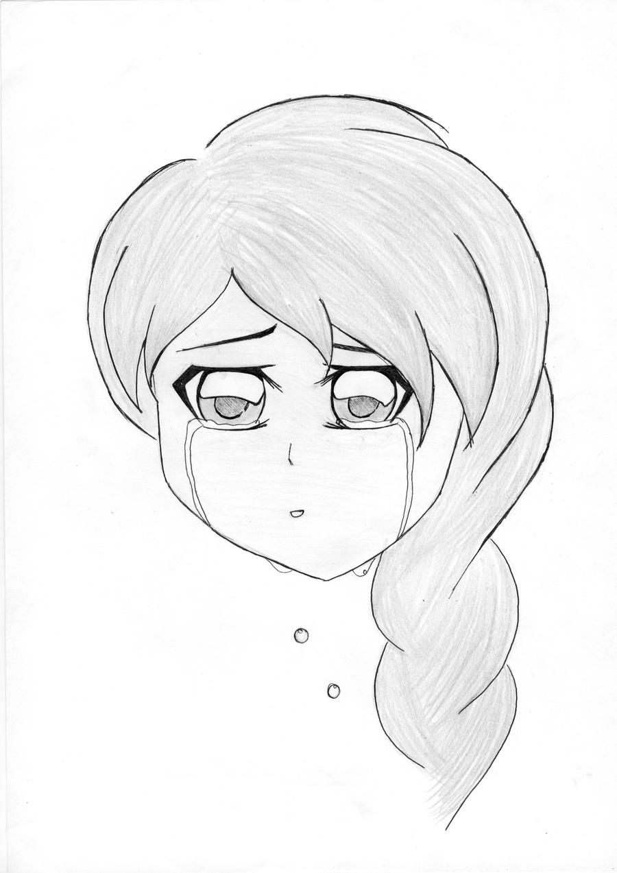 crying anime girl by pratistha05 on DeviantArt