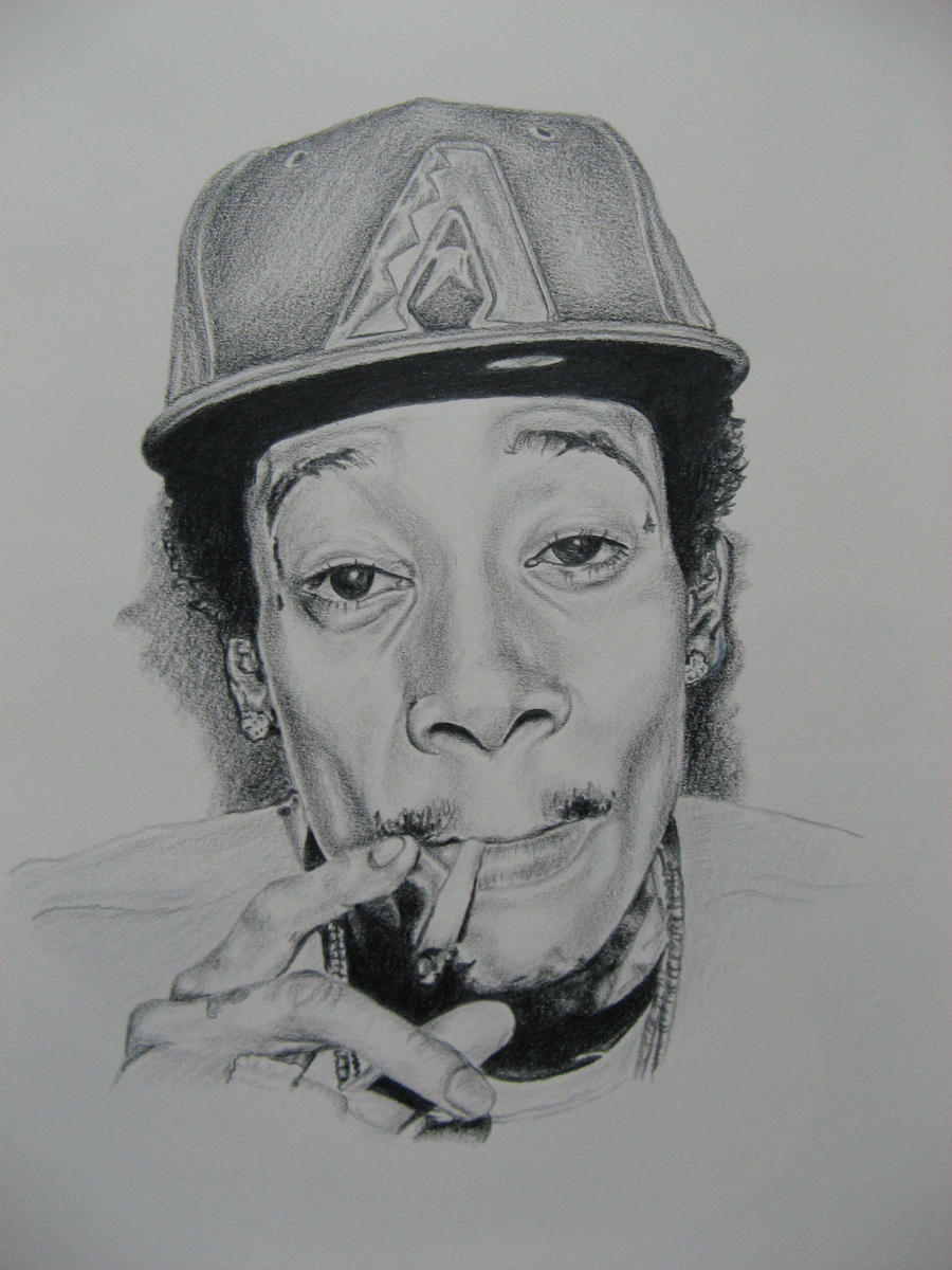Wiz Khalifa Portrait by TJschunemann on DeviantArt