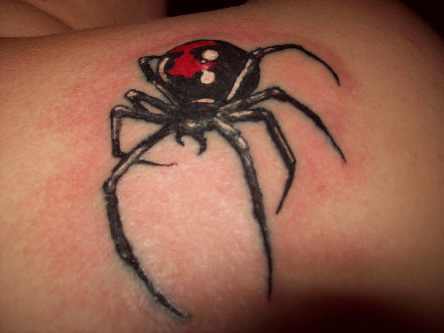 Black Widow Tattoo By Autonomousink On Deviantart
