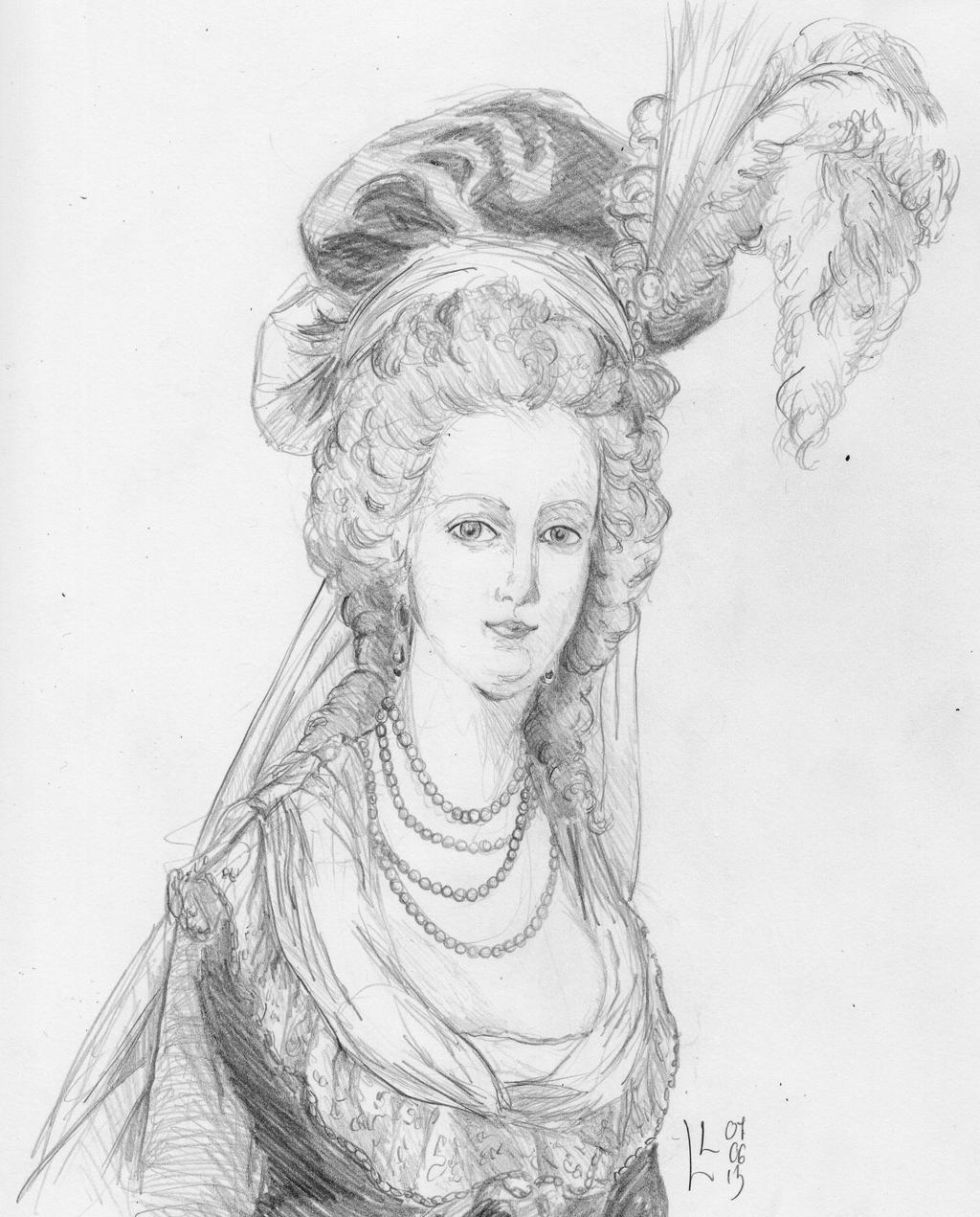 Best How To Draw Marie Antoinette  Don t miss out 