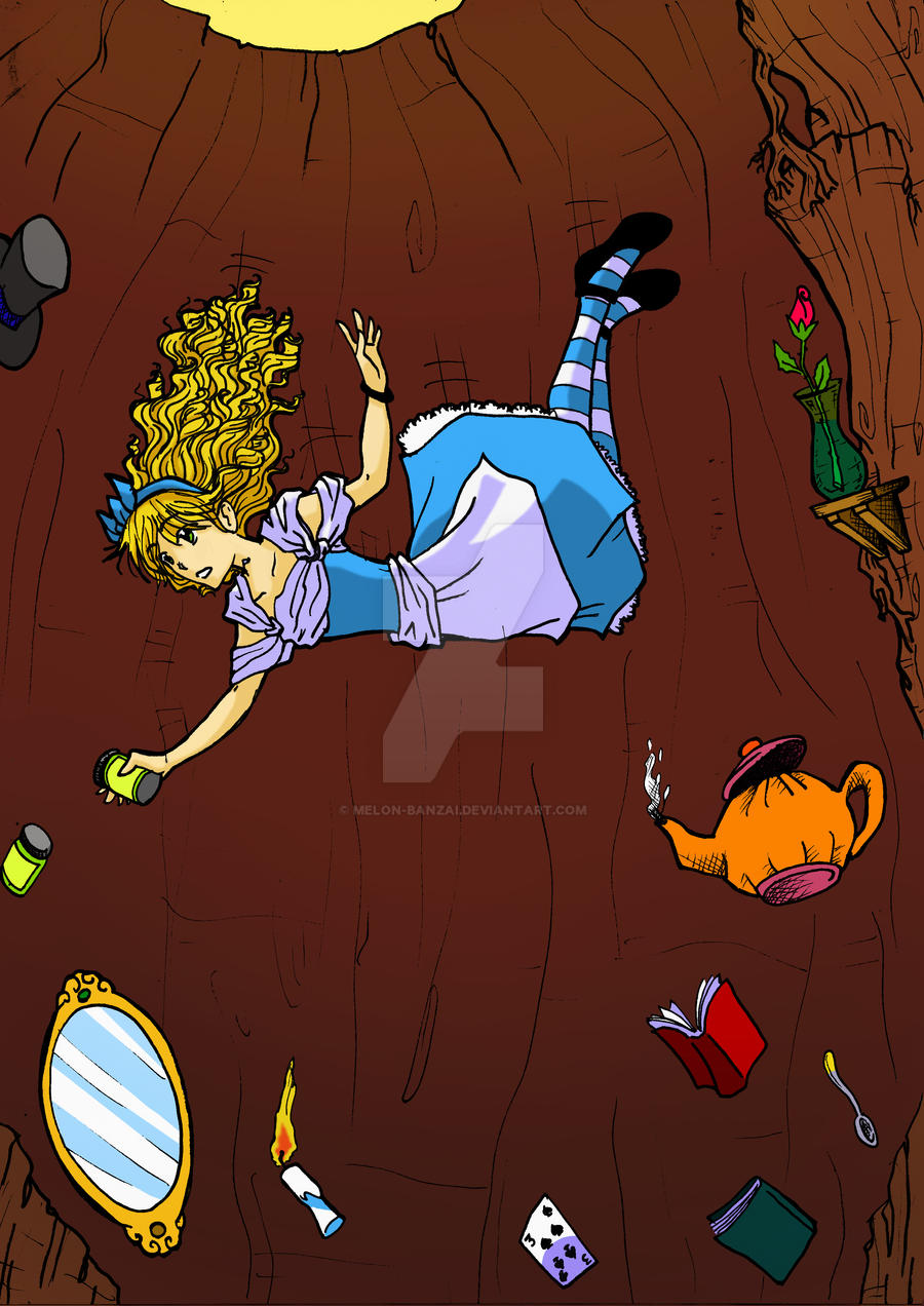Down The Rabbit Hole - Alice In Wonderland Series by melon 