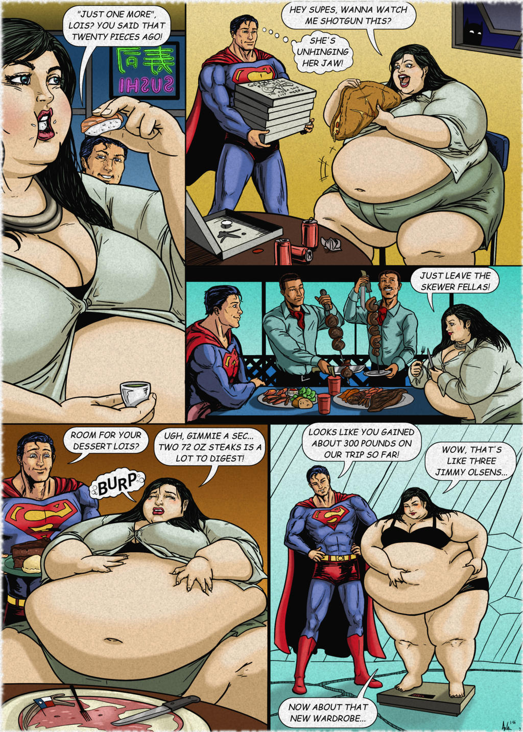 Lois Lane: The World is Your Buffet! pg2 by Ray-Norr