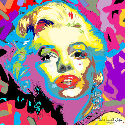 Marilyn Monroe FACE by adrianorogo on DeviantArt