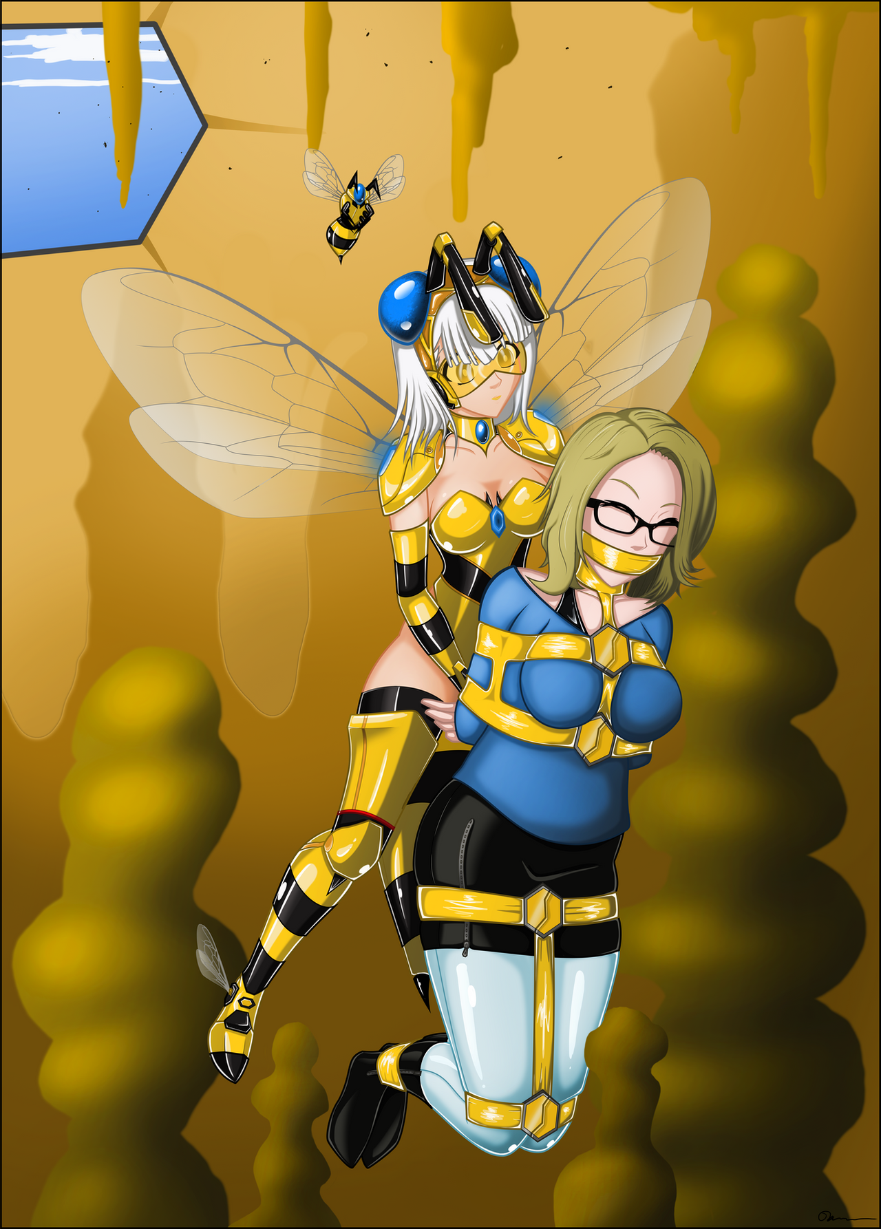Cought a new Bee by Rosvo on DeviantArt