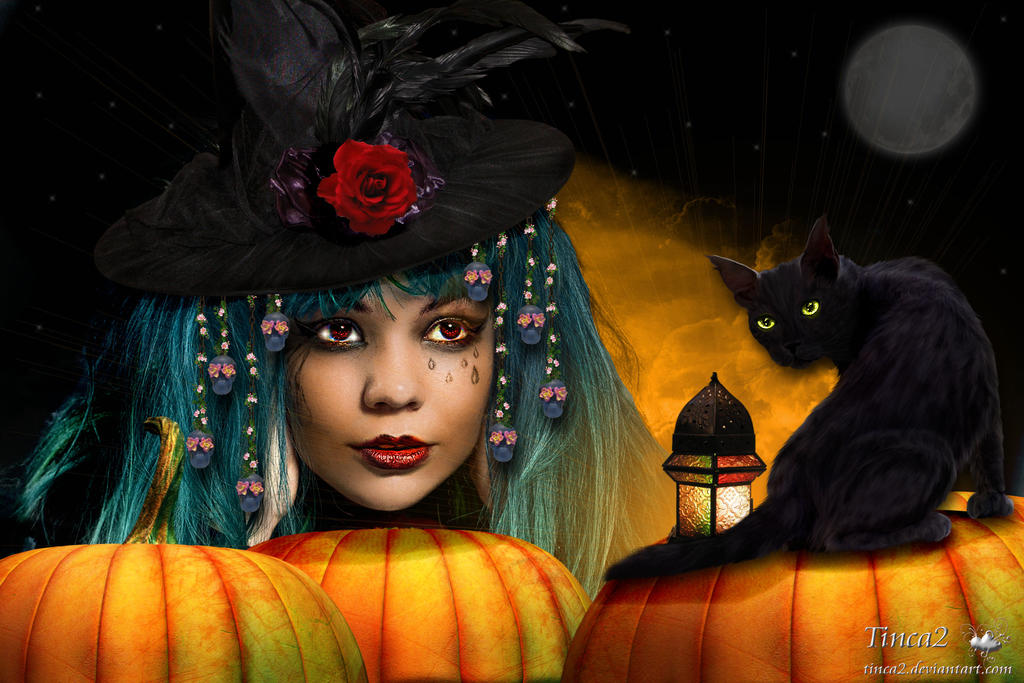 Halloween Lady by tinca2 on DeviantArt