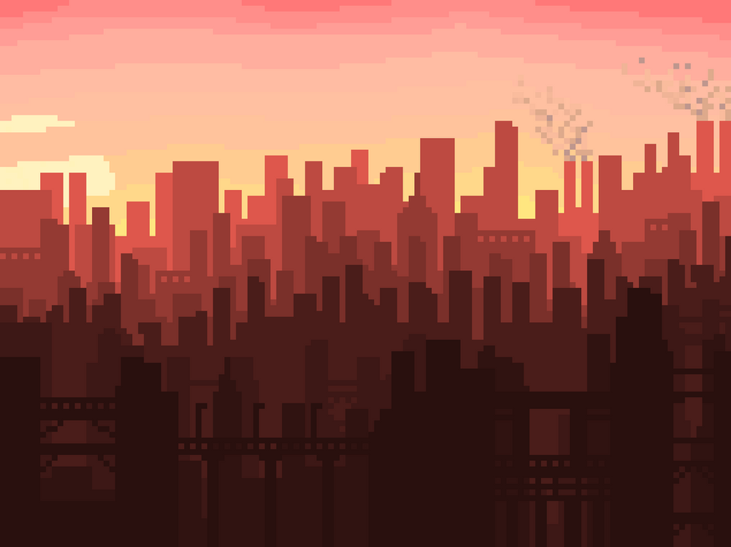 Image result for pixel city