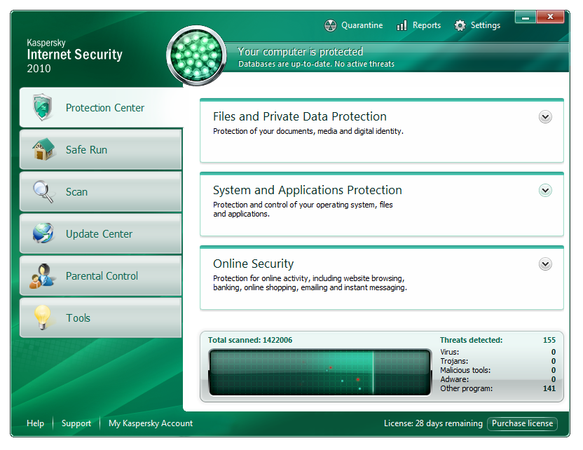 kaspersky internet security 2011 gratuit sur clubic