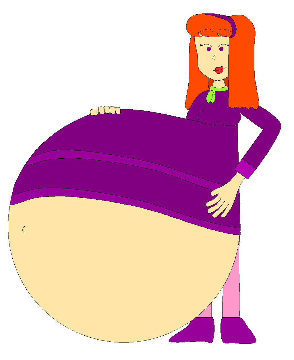 Daphne S Big Belly By Angry Signs On Deviantart