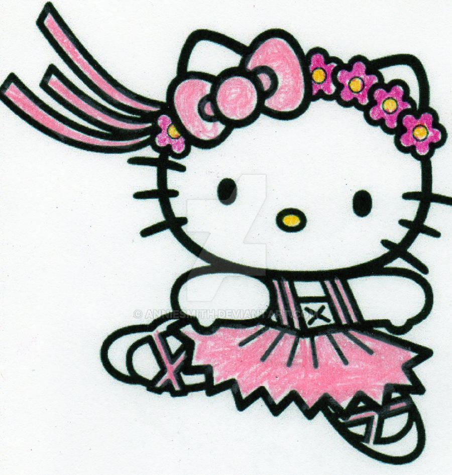 Hello Kitty Ballerina by AnnieSmith Hello Kitty Ballerina by AnnieSmith
