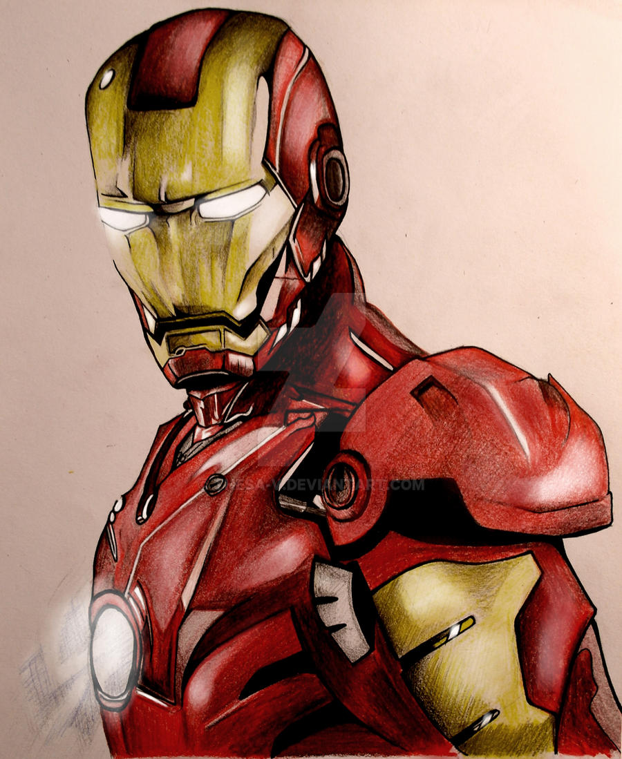 Iron Man by thesa-v on DeviantArt