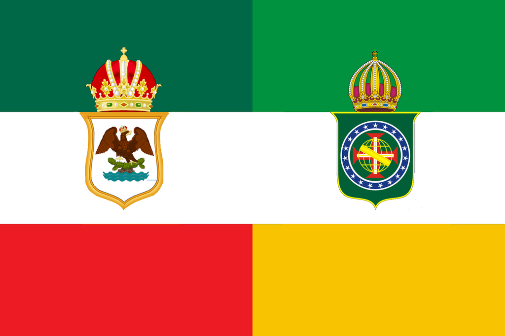 Mexican-Brazilian Empire Flag by 3D4D on DeviantArt