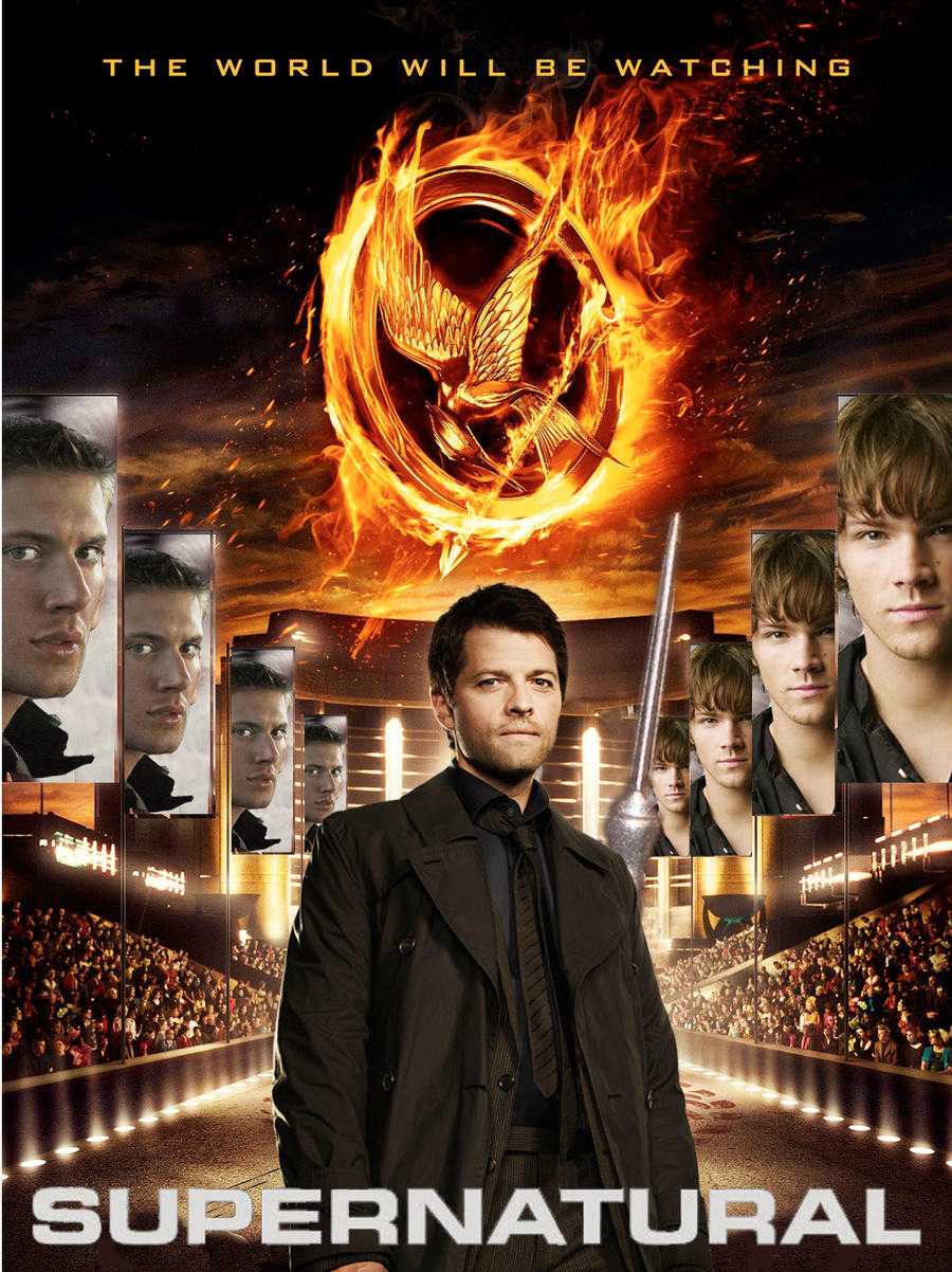 The Hunger Games/Supernatural poster by Borntobewyld on