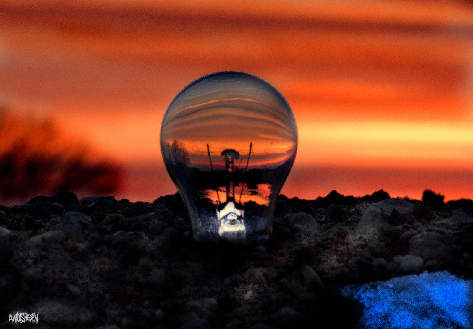 Light Bulb's sunset by Andstein00 on DeviantArt