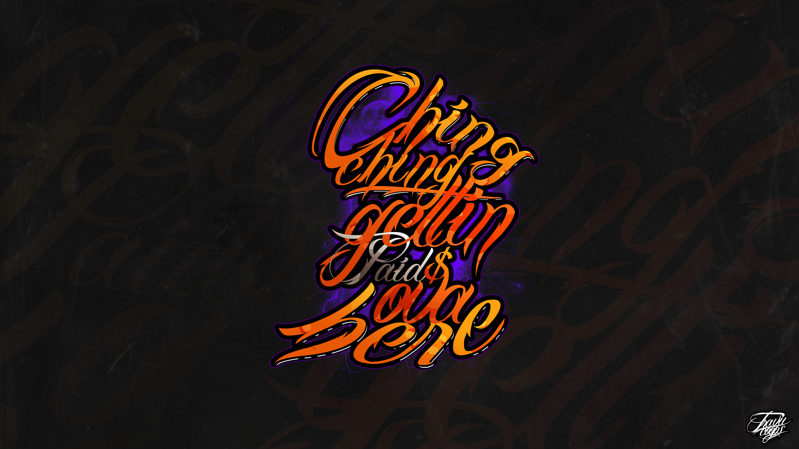 CHING CHING typography wallpaper pack by TraviiGFX on DeviantArt